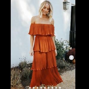 New w/ tags! Baltic Born “Spice” colored dress.